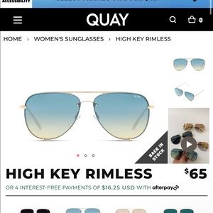 Quay sunglasses